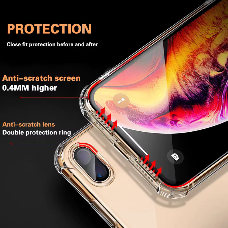 Stoßfeste Silikon Handyhülle für Motorola Moto G86 G06 G100 G56 G Play 5G 2026 Power 5G Stylus 2025 in Transparent - Bild 4