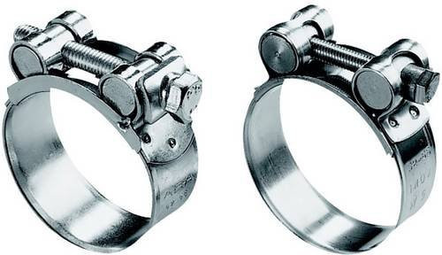 Norma Gelenkbolzenschelle 6125106467 in Silber mit einem Bündel-Durchmesserbereich von 64 bis 67 mm für extrem hohe Bandzugkräfte - Bild 1