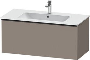 Duravit Waschtischunterschrank D-Neo, wandhängend, Schwarz Matt, B: 101 cm, T: 46,2 cm, H: 44 cm - Bild 1