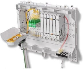 Corning Building Access Terminal BAT(X)Box grau mit EMKA-Schloss - Bild 1
