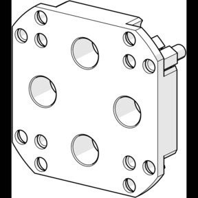 Hansa Verlängerungssatz HANSABLUEBOX 15mm in Weiß - Bild 1