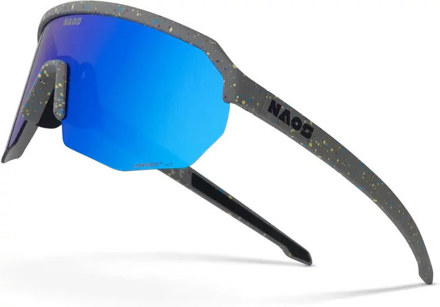 Naos Helbo Sonnenbrille, randlos, rund, grau, Unisex, Kunststoff - Bild 1