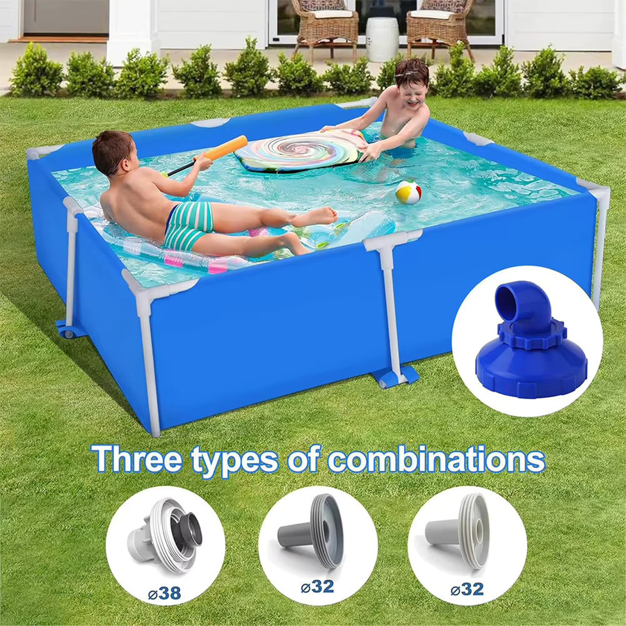 Intex Pool Jet Düse blau, 360 Grad drehbare Rückkehr Düse für Schwimmbad Einlass und Outlet - Bild 3