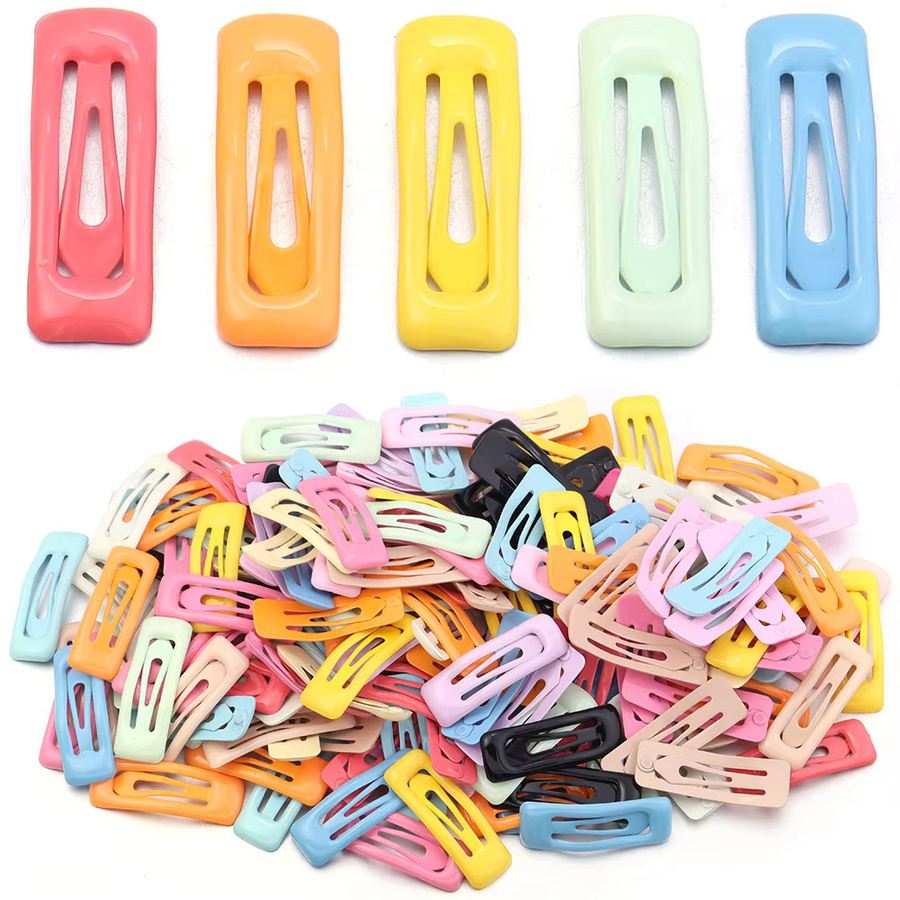 Haar Clips, Bunte Öl Tropfen Candy Farbe, Mädchen - Bild 2
