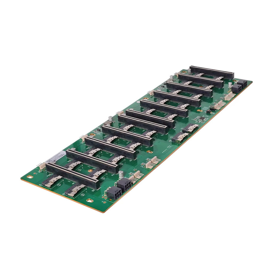 SPEEDIER GPU Grafikkarte Erweiterung für Server Motherboards 8654 zu PCI-E 4.0 X16 & MCIO zu PCIe 5.0 X16 Basis 8/10 Multi-Card 11-Slot in Grün - Bild 2