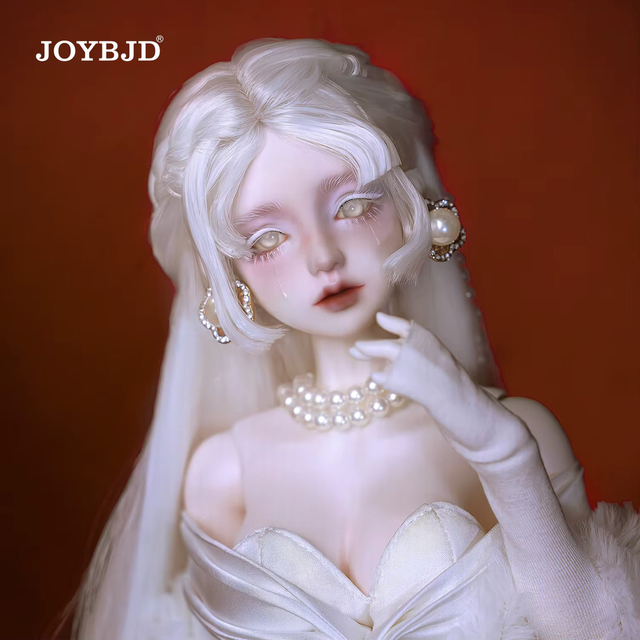 JOYBJD Lvy 1/4 Puppe mit Kugelgelenk, weißes Kleid, Set - Bild 3