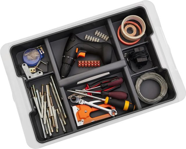 Rotho Organizer Evo Boxen Anthrazit - Bild 1
