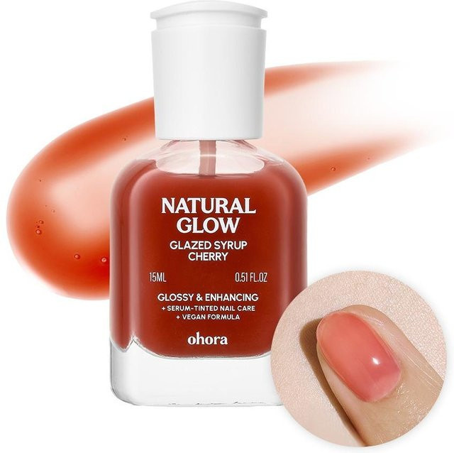 Ohora Glazed Syrup Nagelhärter Cherry, 15 ml - Bild 1