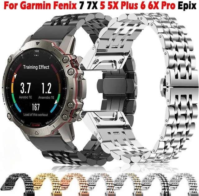 Geekthink Uhrenarmband Edelstahl, Silber, Unisex - Bild 1