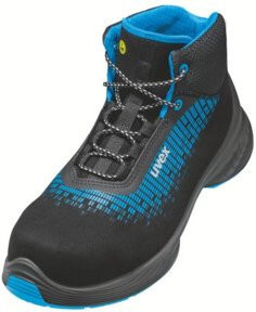Uvex Arbeitssicherheitsschuhe Stiefel 1 G2 S2 in Blau Schwarz Größe 40 Weite 14 - Bild 1