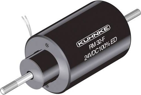 Kendrion Hubmagnet RM 32-R-F-24V DC Schwarz 2.8 N 6.5 N 24 V/DC 6.5W - Bild 1