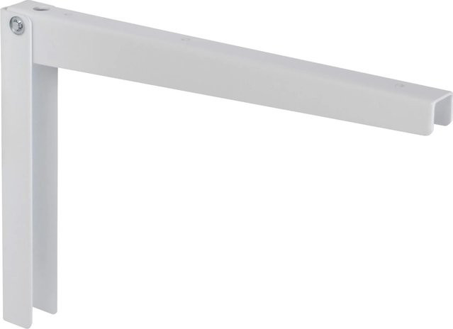 OBI Klappkonsole Geras Weiß Breite: 28 cm, Tiefe: 3,5 cm - Bild 1