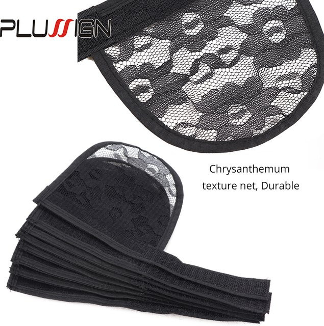 Plussign Pferdeschwanznetz, 5 Stück, Schwarz, Damen - Bild 1