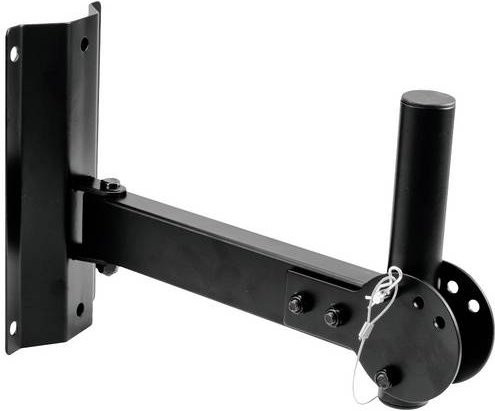 Omnitronic WH-1L PA-Lautsprecher-Wandhalterung in Schwarz mit maximal 25 kg Traglast - Bild 1
