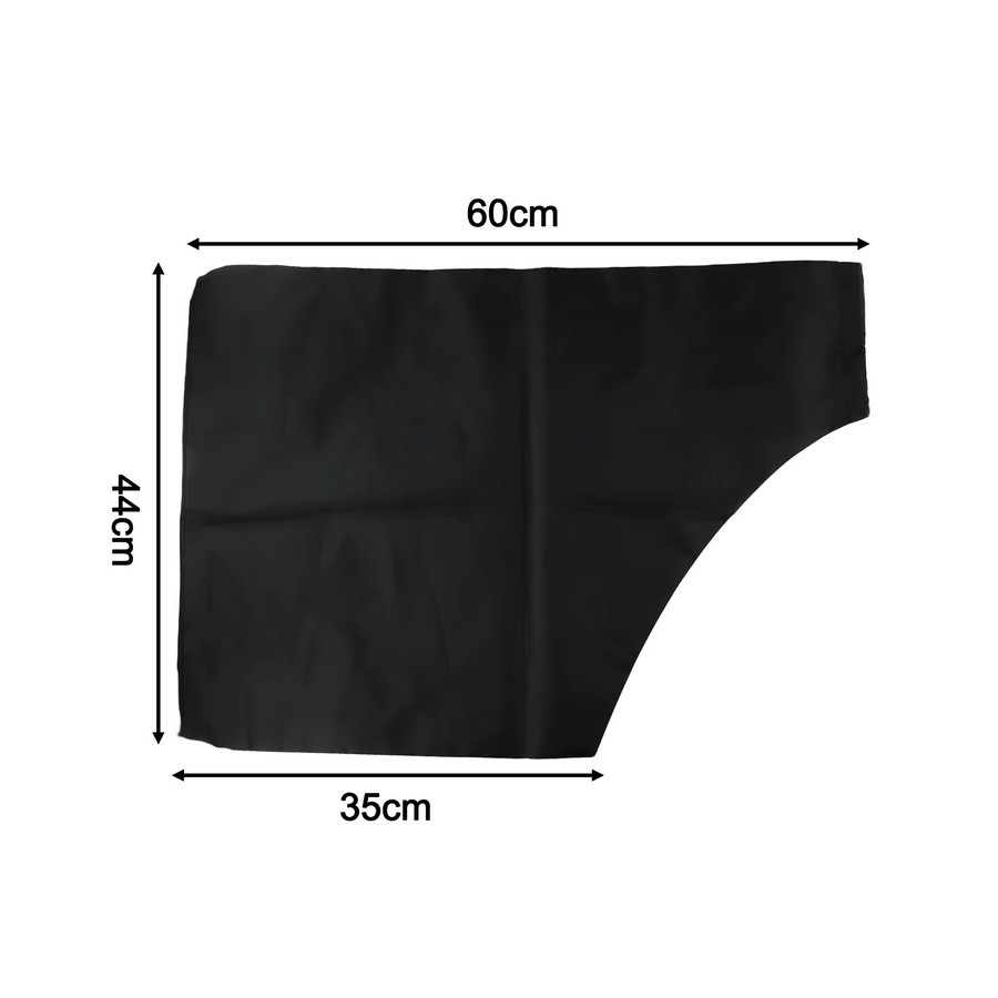 LEENKEA Laubbläser Sammeltasche aus 420D Material in Schwarz für die Gartenreinigung - Bild 4