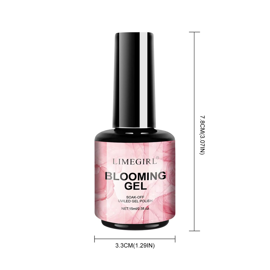 LIMEGIRL Nagellack Gel, Clear, 15 ml - Bild 5