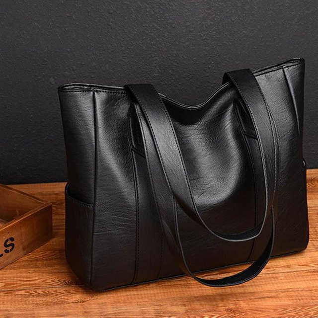 Weft Schulter-Crossbody-Handtasche, PU-Leder, Damen, 38x15x32cm - Bild 1