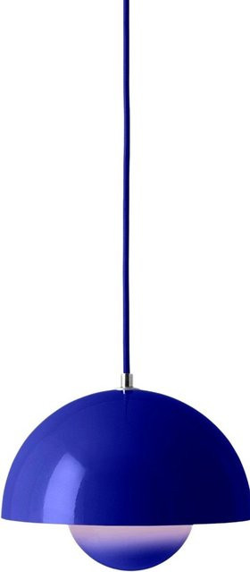 &Tradition Flowerpot VP1 Hängeleuchte aus Metall in Blau und Silber mit E27 Fassung - Bild 1