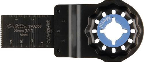 Makita Bimetall Tauchsägeblatt für Holz und Metall, Durchmesser: 20 mm, Schwarz - Bild 1