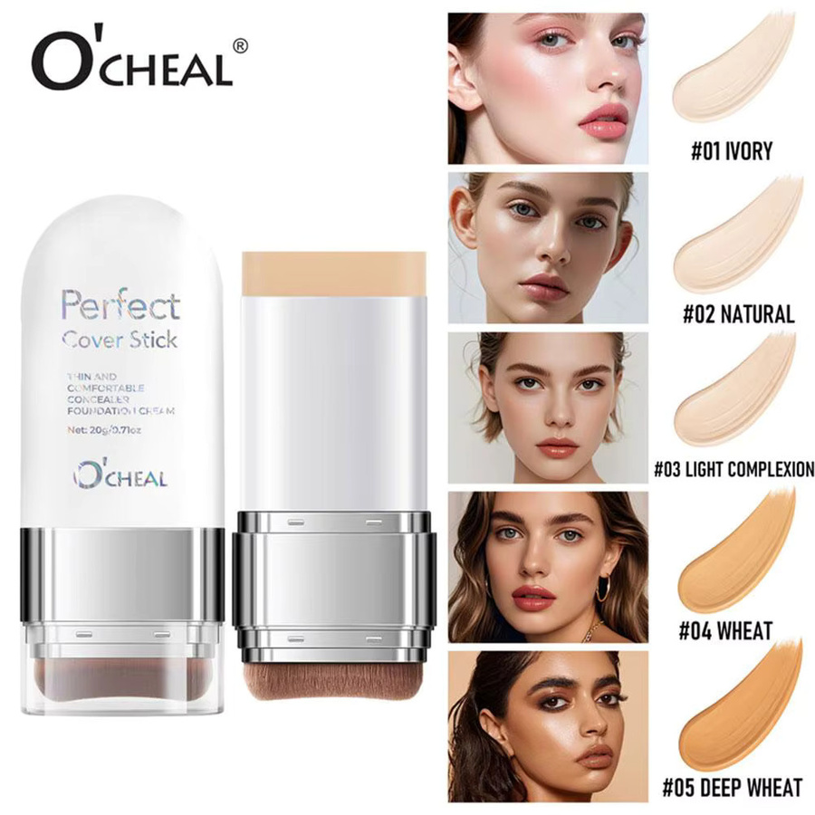 O'CHEAL Foundation-Concealer-Stift mit Pinsel - Bild 2