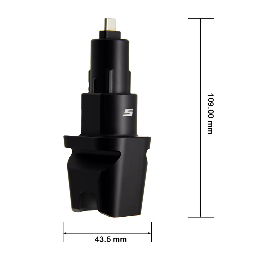 Simube QR2 Base Type-C Aufsatz für Fanatec Base in Schwarz - Bild 4