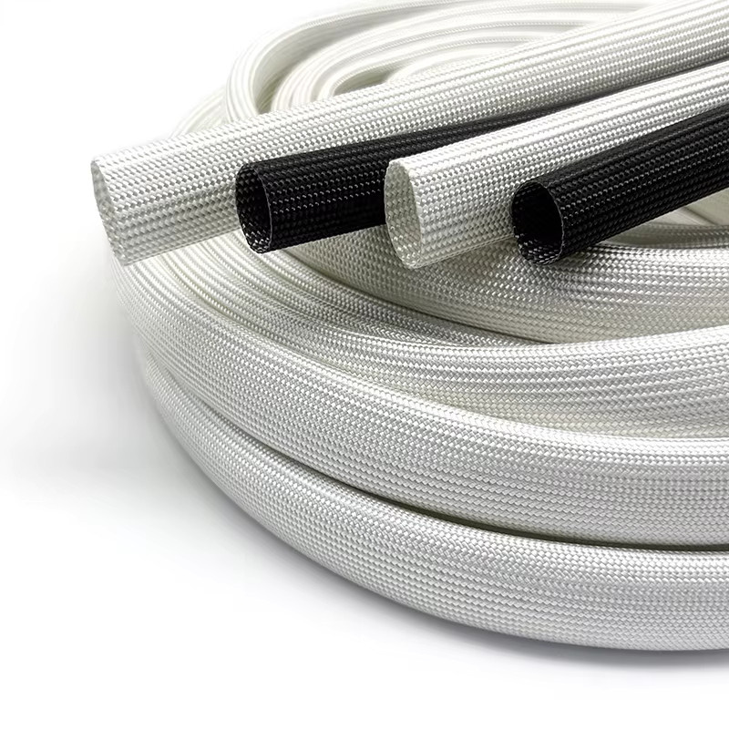 Hochtemperaturgeflochtene Chemiefaserhülse aus Fiberglas als Isolierrohr in Weiß oder Schwarz, Innendurchmesser 1 bis 12 mm - Bild 5