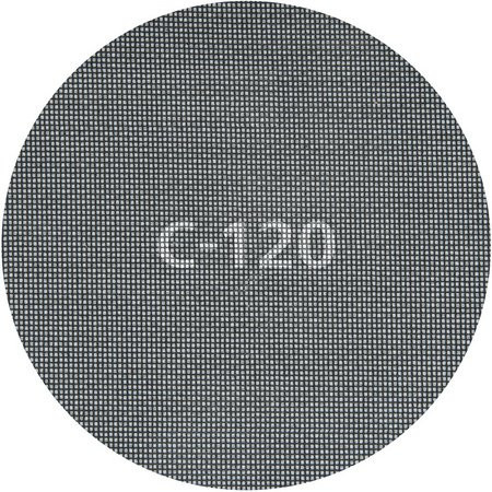 Wolfcraft Haft-Gitterleinen-Set für Exzenterschleifer, Ø 225 mm, 5 Stück, schwarz - Bild 1