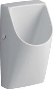 Geberit Urinal Renova Plan wasserloses Wand-Urinal in Weiß mit Abgang hinten - Bild 1