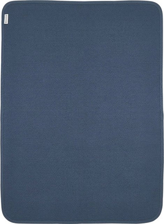 Meyco Baby Babydecke aus Baumwolle in Blau, B/T: 75 x 100 cm, 0.5 TOG