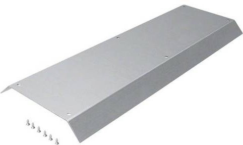Hager Blinddeckel AKB82000402 in Grau aus Stahl - Bild 1