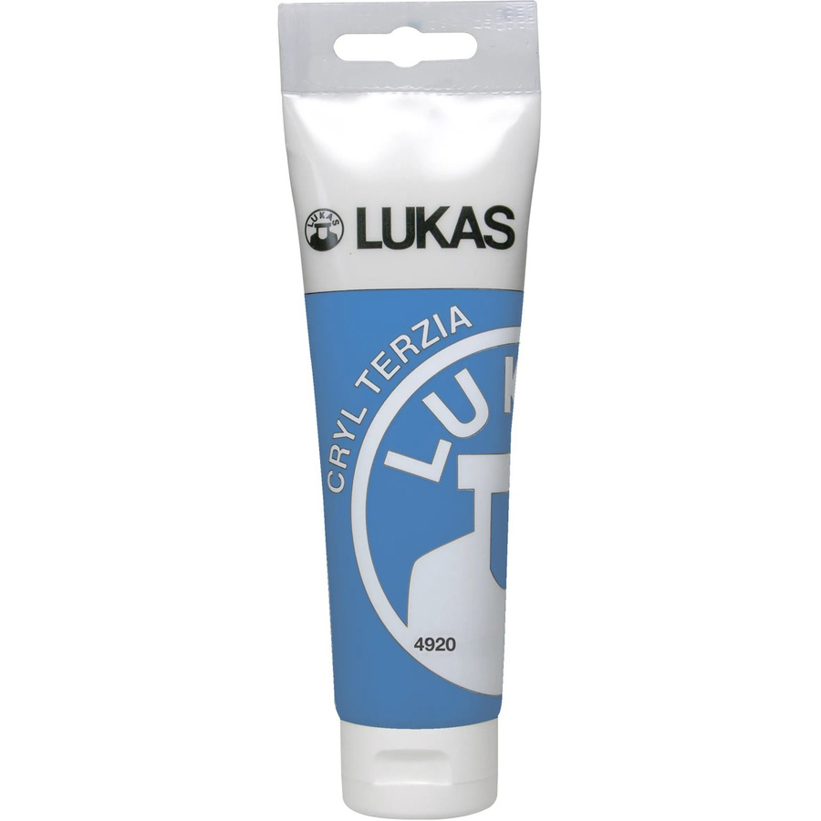 Lukas Cryl Terzia Acrylfarbe Studien-Qualität Primär-Blau 125 ml - Bild 2