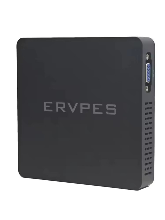 ERVPES Mini-PC B20E Micro-Desktop-Computer mit AMD Prozessor, 8GB RAM, 128GB ROM, Windows 11 Pro und Dual-Band WLAN in Schwarz - Bild 5