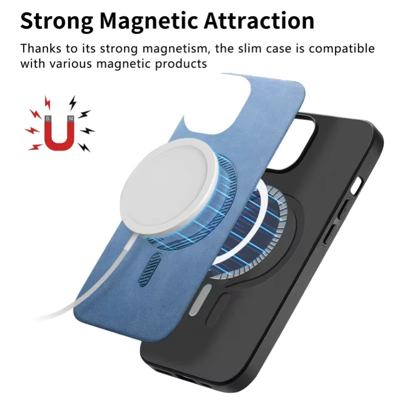 Luxuriöse Retro-Business PU-Lederhülle für Xiaomi POCO X8 Pro Max X7 F8 Ultra F7 M8 M7 Pro, Magnetische Stoßfeste Schutzhülle, Farbe: Schwarz - Bild 2