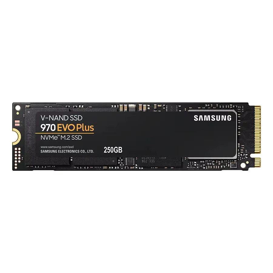 Samsung SSD 970 EVO Plus NVMe M.2 2280 Interne Solid-State-Drive PCIe 3.0x4 für Laptop und Desktop in Schwarz - Bild 2