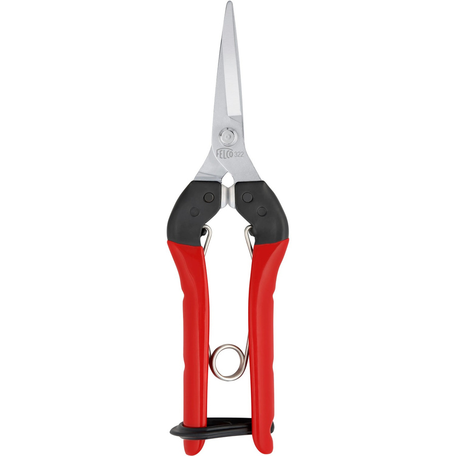 Felco Leseschere 322 in Rot-Schwarz mit Stahlgriffen - Bild 2