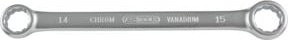 KS Tools ULTIMATEplus Doppel-Ringschlüssel aus Chrom-Vanadium in Silber, 30 x 32 mm - Bild 1