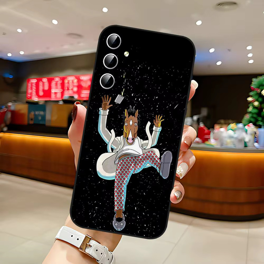 B-BoJack Horsemans Silikon-Handyhülle Soft Cover für Samsung Galaxy S21 S22 S23 S24 S25 S26 Ultra FE Plus 5G A52S - Bild 5