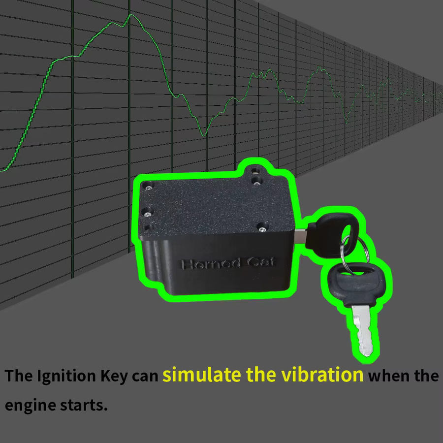 Rennsimulator-Lenkrad Zubehör mit Blinker, Scheinwerfer, Wischerschalter, Tempomat und Zündschalter für Logitech G29, G27, G920 und G923 in Schwarz für PlayStation, Xbox und PC - Bild 2