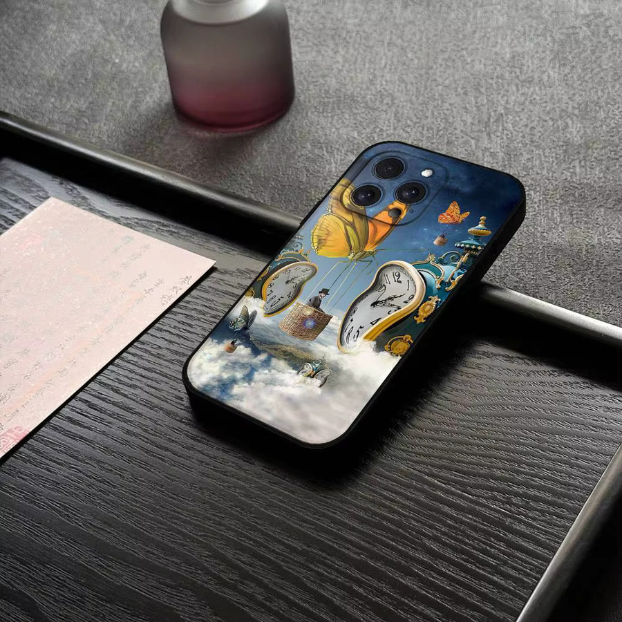 Mesuca Handyhülle mit Salvador Dali Gemälde für iPhone Modelle in Multicolour - Bild 4