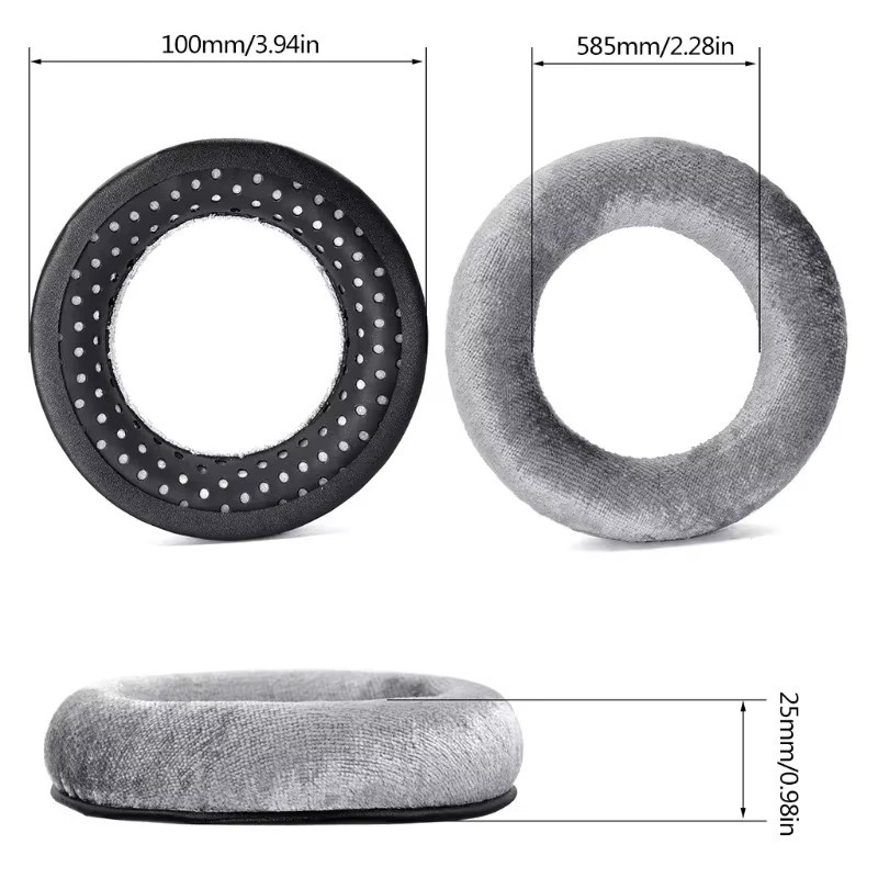 Beyerdynamic Ersatz-Ohrpolster aus Memory Foam für DT990, DT880 und DT770 PRO Kopfhörer - Bild 2