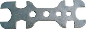 JAS Kombi-Brennerschlüssel in Grau - Bild 1