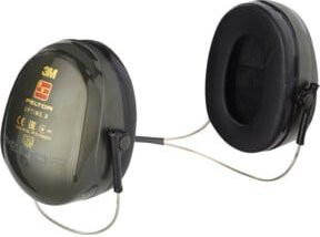 3M Peltor Optime II H520B Kapselgehörschutz mit Nackenbügel in Grün/Schwarz mit 31 dB Dämmung nach EN 352 - Bild 2