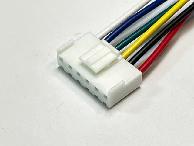 VHR-6N Kabelbaum mit JST VH 3,96 mm Rastermaß, 6-polig, multicolour, UL1007 18AWG Drähte - Bild 1