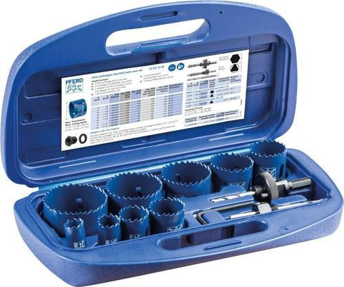 PFERD Bi-Metall Lochsägen-Set 14-teilig in Blau - Bild 1