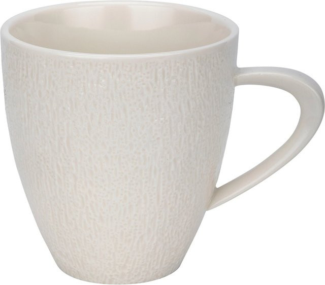 Mömax Kaffeebecher Haruki aus Keramik in Weiß - Bild 1
