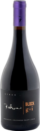 Polkura Syrah Block G + I Rotwein, Chile, 2021, trocken, 0,75 l