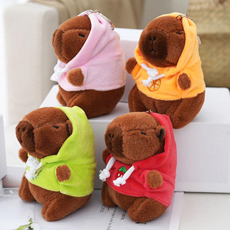 Linyi toy Kapibara Cartoon Plüsch Anhänger 12cm ab 3–6 Jahre - Bild 2
