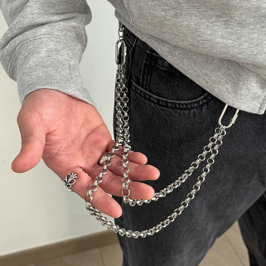 PuRui Schlüsselanhänger, Silber, Herren, Rock - Bild 2
