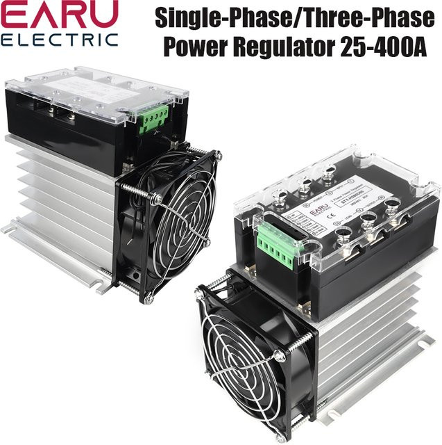 EARU Halbleiterrelais Leistungsregler Thyristor 80A Einphasen und Dreiphasen Vollisoliert - Bild 1