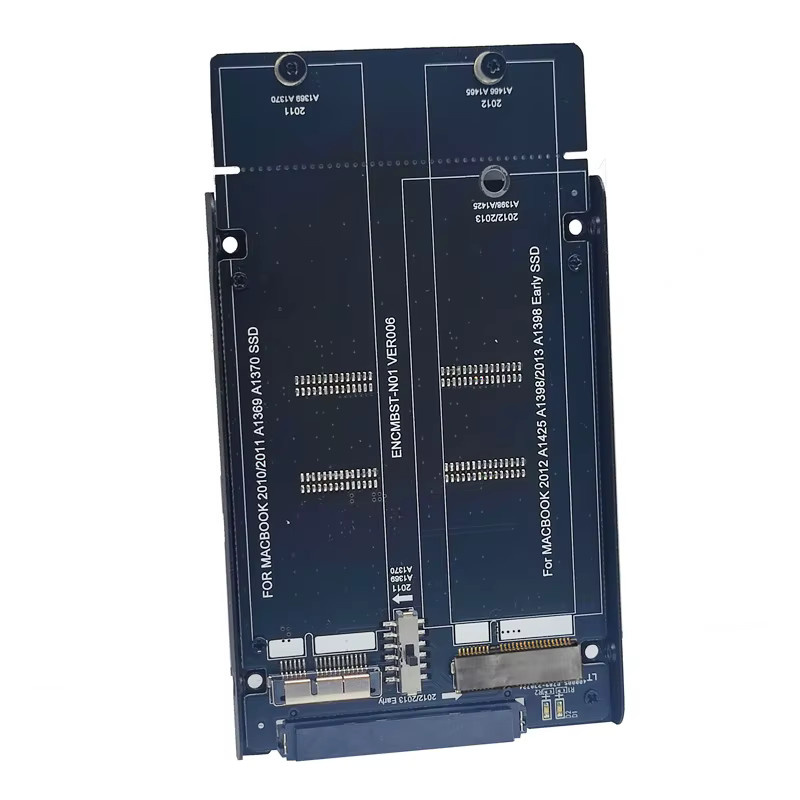 T.F.SKYWINDINTL 2-in-1 SATA 22Pin auf Mac Adapter für MacBook Pro und Mac Pro, 6 Gbit/s SSD/HDD-Konverter, Schwarz - Bild 4